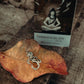 Sterling Silver Moonstone Aum Pendant for Inner Peace