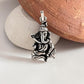 Ganesh with Nag Silver Pendant for Spiritual Blessings
