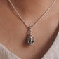 Elegant Mahadev face pendant in sterling silver