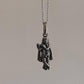 Sterling Silver Krishna Pendant in Standing Pose
