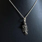 Elegant Krishna Standing Silver Pendant for Devotion