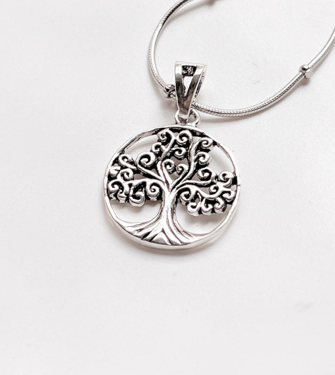 Tree of Life sterling silver pendant