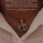 Sterling Silver Navratan Om Aum Pendant