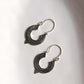 Sterling silver Gulari Banjara hoops - Design 2
