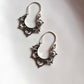 Elegant Silver 925 Rewa Banjara Hoop Earrings - Design 1