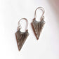 925 sterling silver Triya Boho hoop earrings