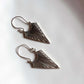 Stylish Triya silver hoop earrings with Boho design