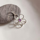 Amethyst Floral Dream Pendant in Silver