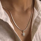 Moonstone Silver Pendant with Celtic Knot Motif