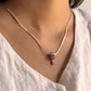 Sterling silver hot air balloon charm pendant