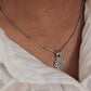 Lotus Mandala Silver Pendant for Timeless Fashion