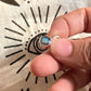 Sterling Silver Labradorite Pendant with Round Cut Gemstone