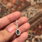 Sterling Silver Labradorite Pendant with Pear Cut Shape