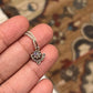 Sterling Silver Small Boho Pendant with Moonstone