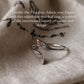 Single Leafy Adjustable 925 Sterling Silver Ring