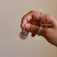 Celestial spiral sun pendant 925 sterling silver jewelry