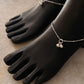 Snake Dot Pure 925 Sterling Silver Anklet  