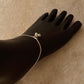 Classic sterling silver anklet for casual and office wear  