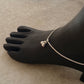Thin Minimal Box Chain 925 Sterling Silver Daily Wear Anklet 