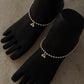  Ethnic chunky bead anklet for everyday and festive style