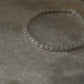 Selenite Beaded Bracelet for aura cleansing and balance