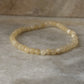 Yellow Calcite 4MM Natural Crystal Bracelet for joy and energy  