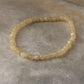 Handmade 4MM Yellow Calcite Stone Bracelet for confidence  