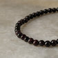 Garnet Natural Crystal Bracelet 4MM for passion and energy  