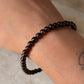 4MM Garnet Healing Crystal Beaded Bracelet