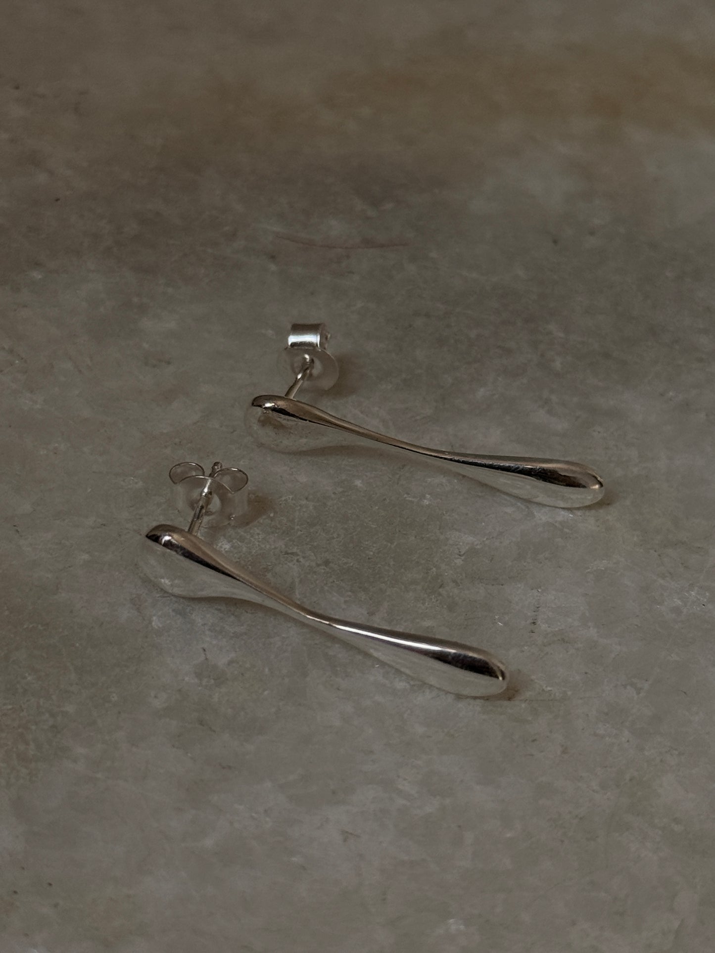 Modern Abstract Silver Studs for Women  