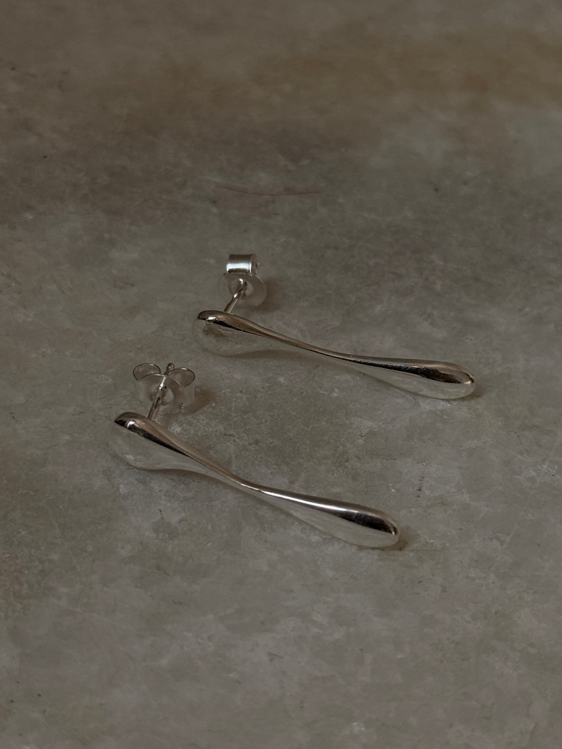 Modern Abstract Silver Studs for Women  