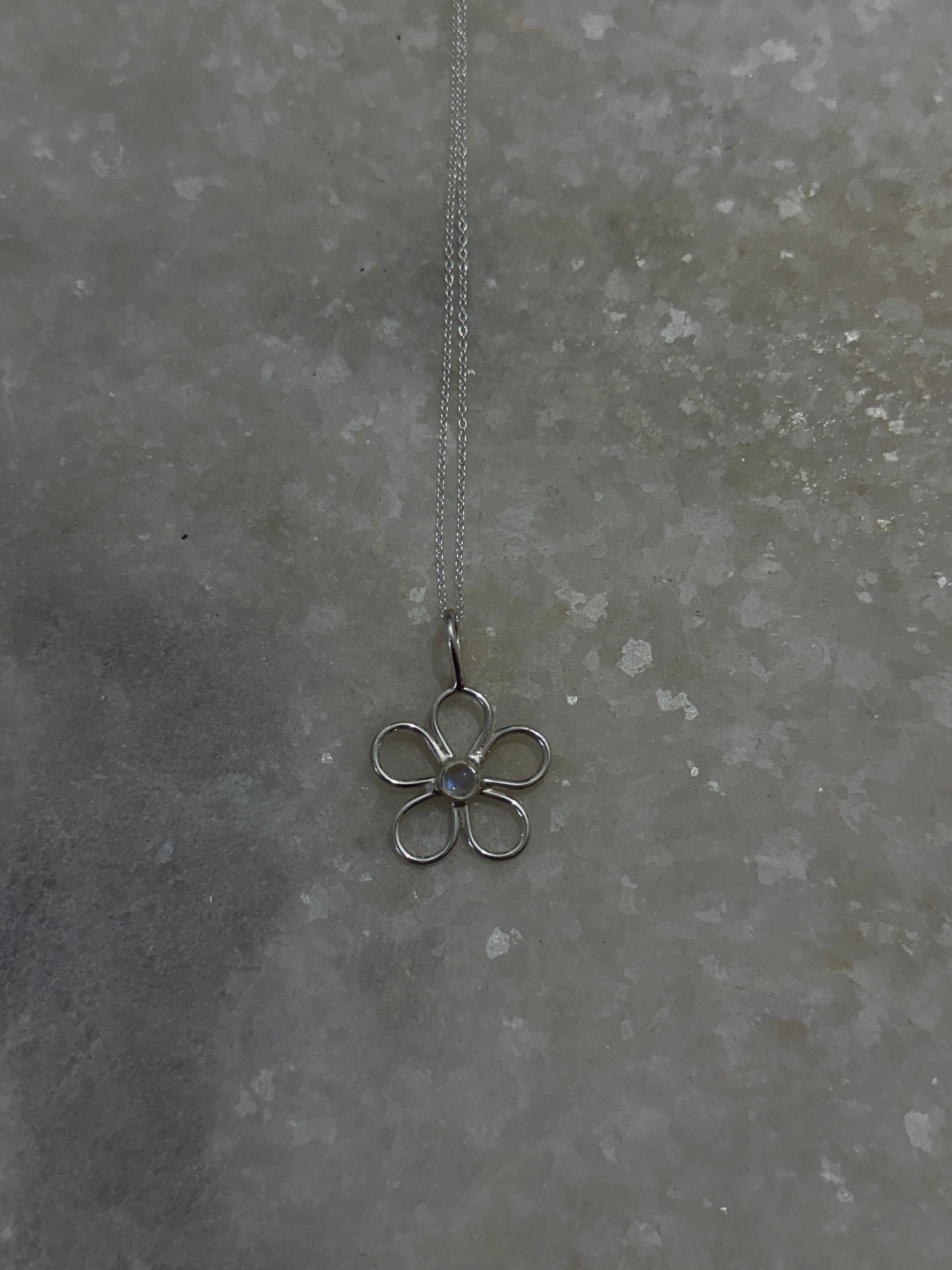 Moonstone Floral Dream 925 Sterling Silver Pendant