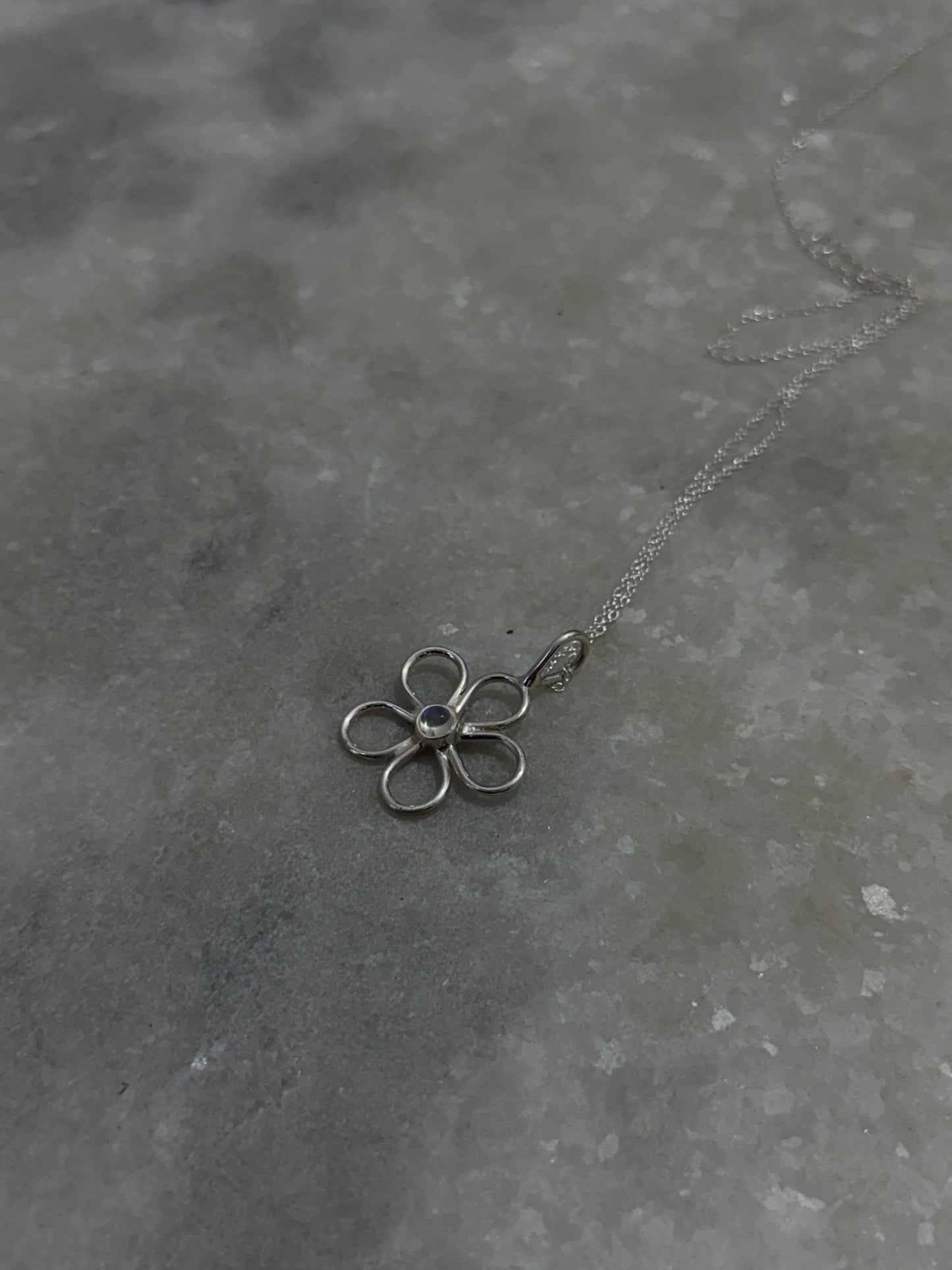 Moonstone Floral Dream 925 Sterling Silver Pendant