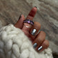 Vintage Style AAA Amethyst Oval Cut Band 925 Sterling Silver Ring