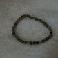 4mm labradorite gemstone beaded bracelet