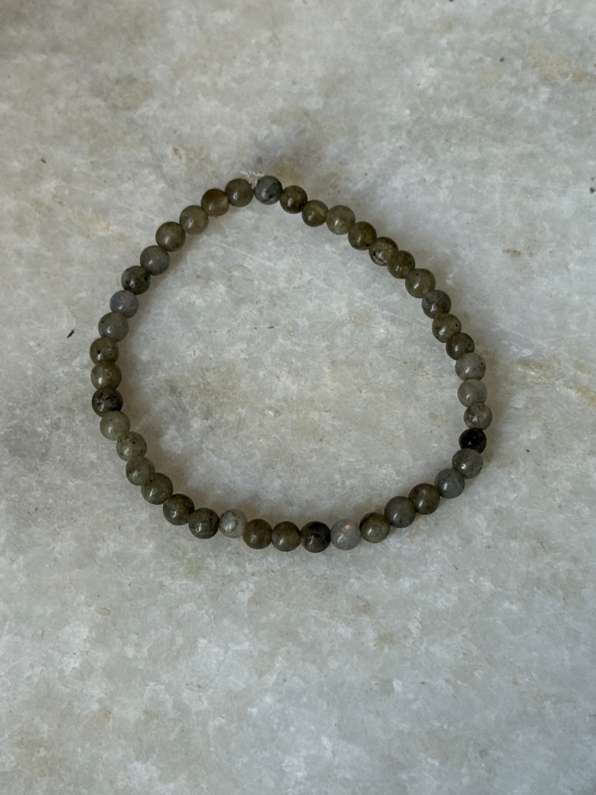 Natural labradorite energy crystal bracelet