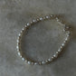 Elegant freshwater pearls and silver beads 925 silver bracelet