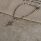 925 Sterling silver paper clip bracelet with vintage cross pendant