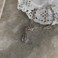 Handcrafted 925 sterling silver guitar charm paper clip bracelet
