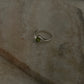 natural peridot oval 925 sterling silver solitaire ring