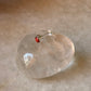 925 Sterling Silver Red Onyx South Screw Back Minimal Nose Pin