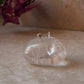 925 Sterling Silver White Cz South Screw Back Minimal Nose Pin