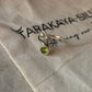 Artisan crafted peridot round heart adjustable 925 sterling silver ring