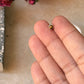 925 Sterling Silver Tiger Eye South Screw Back Minimal Nose Pin