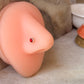 925 Sterling Silver Red Onyx South Screw Back Minimal Nose Pin