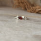 Handmade 925 sterling silver garnet marquise solitaire ring