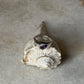 elegant amethyst hula 925 sterling silver ring  