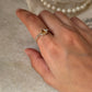 Statement 925 sterling silver citrine triangle ring