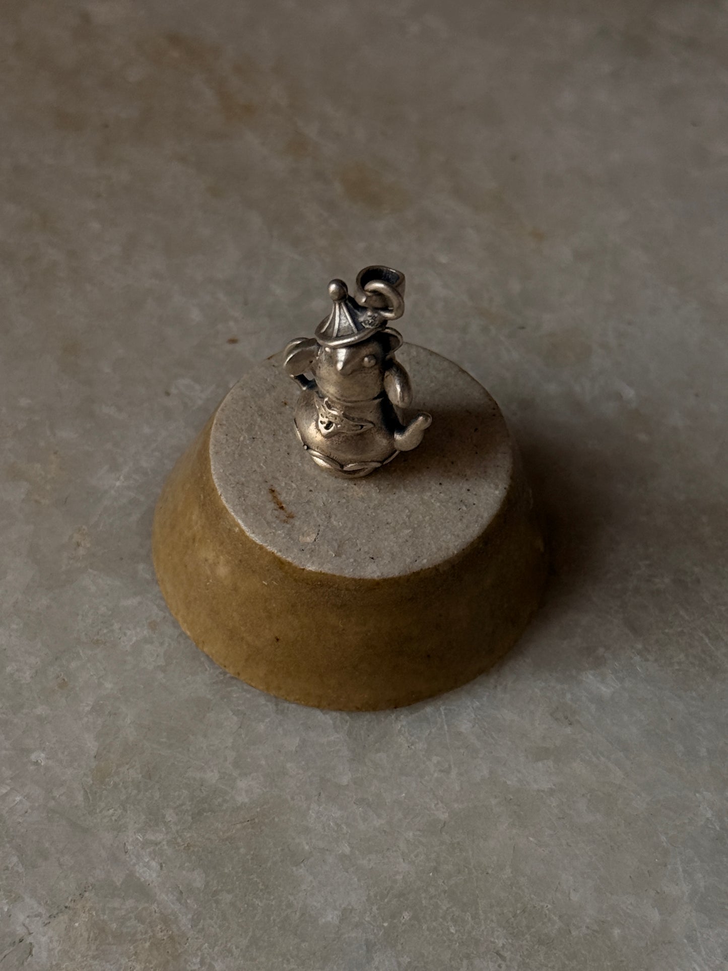 solid 925 sterling silver tea pot charm pendant