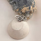 Flower and Leaf Silver Ring for Nature Lovers